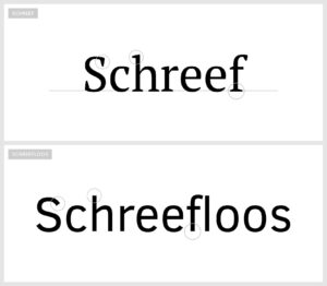 schreef